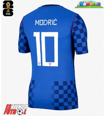 Croacia Luka Modric #10 Segunda Equipación Mundial 2026 Manga Corta